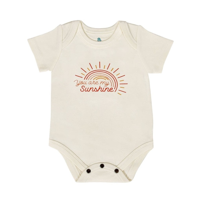 You Are My Sunshine Organic Graphic Bodysuit 0-3 months