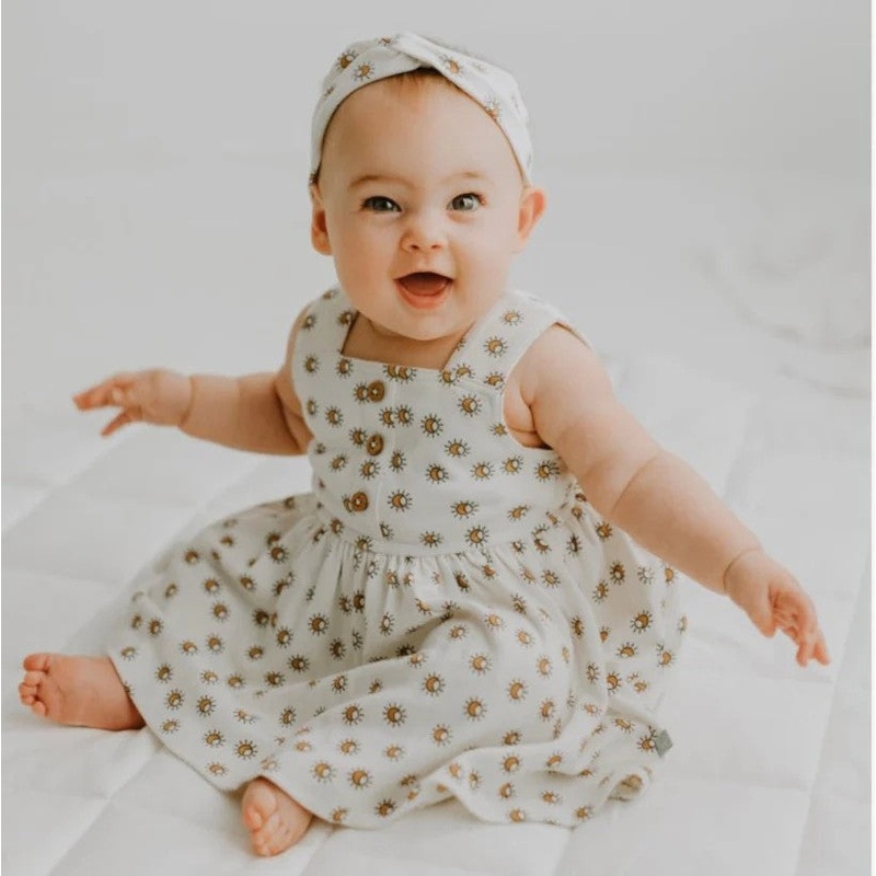 Baby + Toddler Sun Dress – Sun Ray 0-3 months