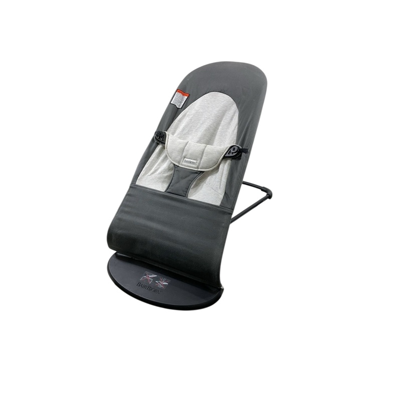 BabyBjorn Bouncer Balance, Black Frame, Dark Gray/Gray