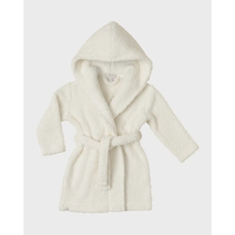 Brushed CozyChic Toddler Robe – Pearl