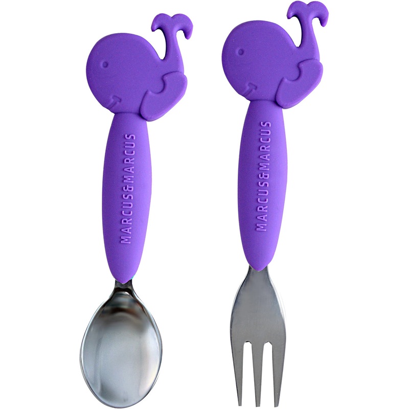 Marcus & Marcus Fork & Spoon Set – Whale