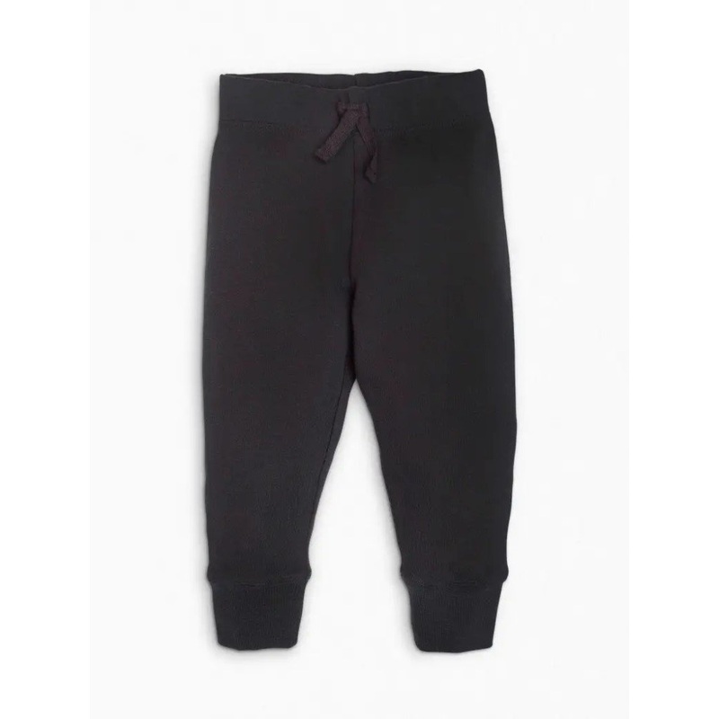 Organic Cruz Jogger Pants – Black 0-3 months