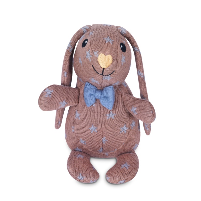 Organic Knit Patterned Duke Bunny
