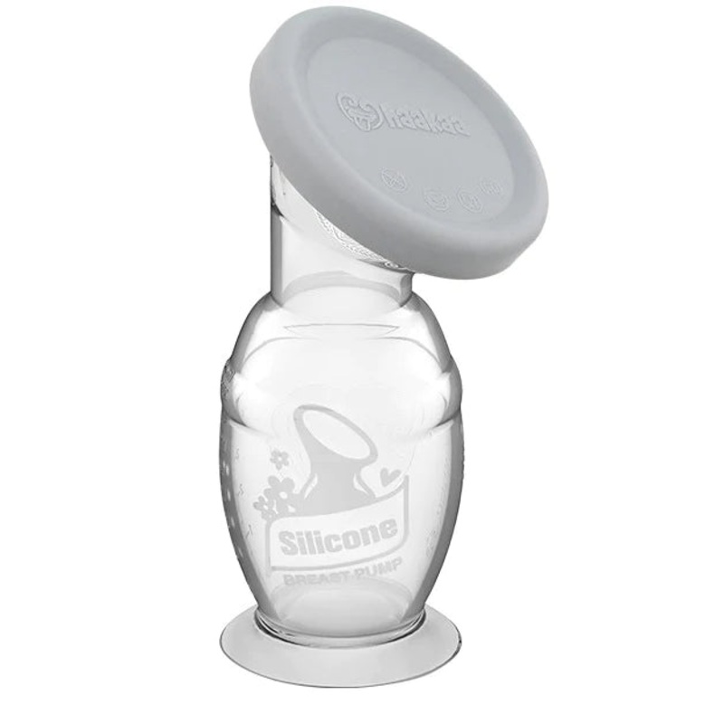 Silicone Breast Pump & Lid 5 oz