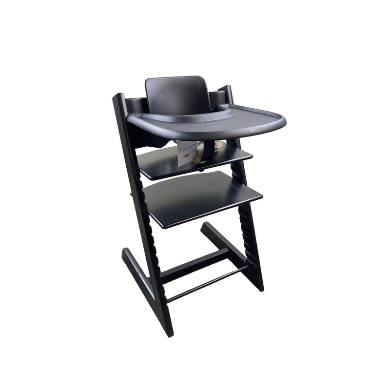 Stokke Tripp Trapp Complete High Chair, Black, Nordic Grey