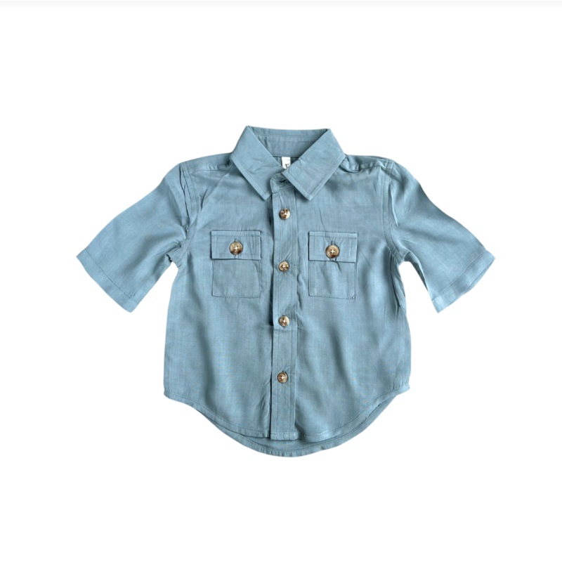Babysprouts Utility Shirt – Storm
