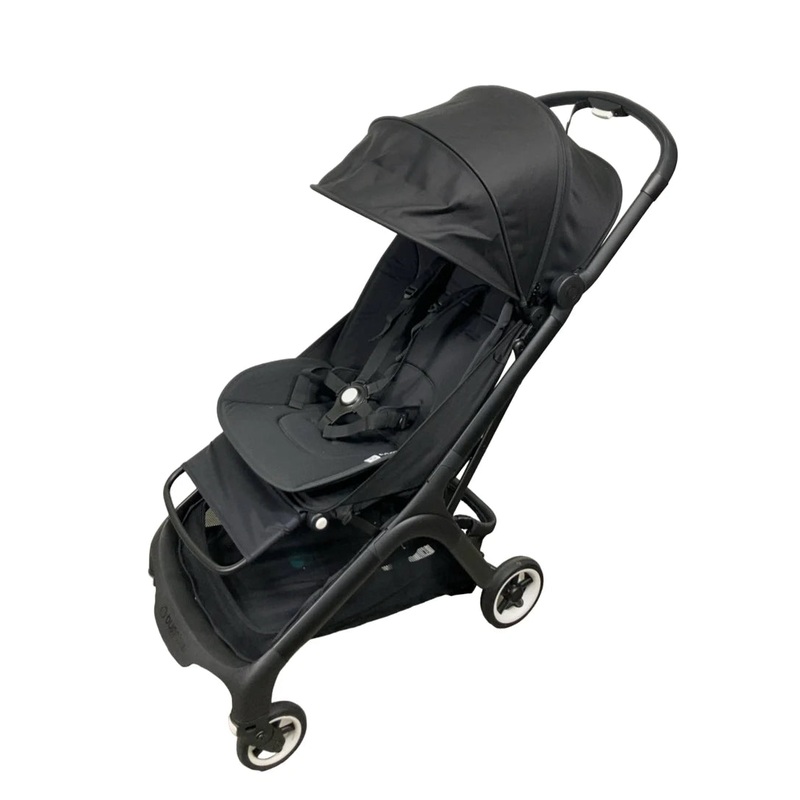 Bugaboo Butterfly Stroller, 2022, Black, Midnight Black, Midnight Black