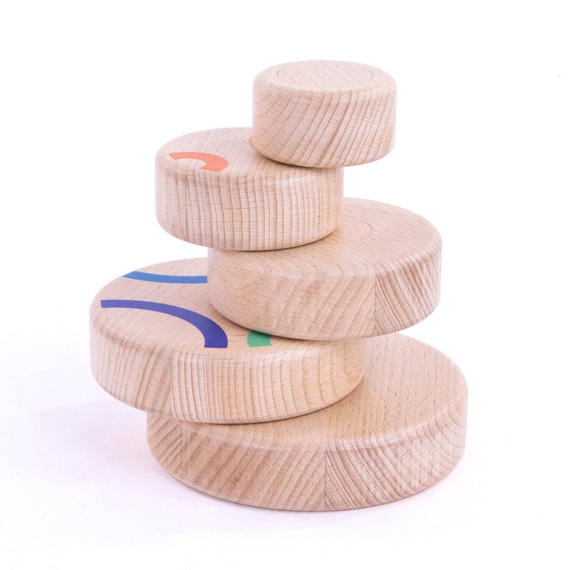 Magnetic Pyramid Circular Stacker