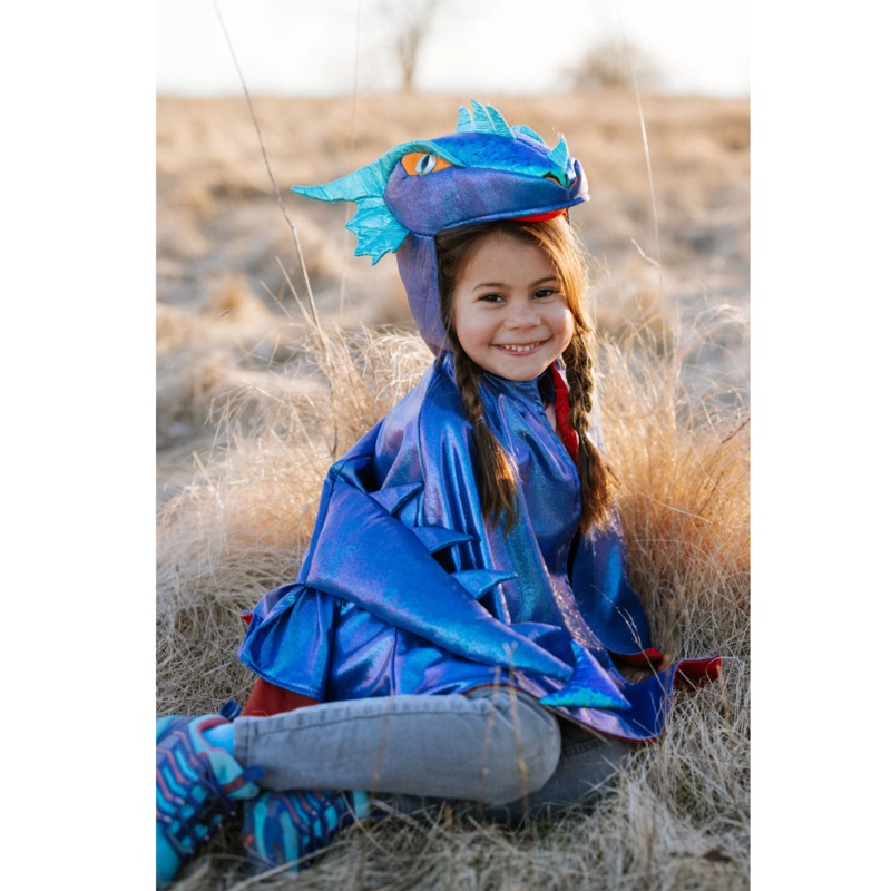 Azure the Metallic Dragon Cape 3 T/4 T