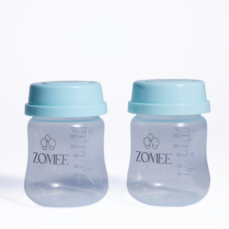 Zomee Storage Bottles (Set of 2) 4.75oz Double