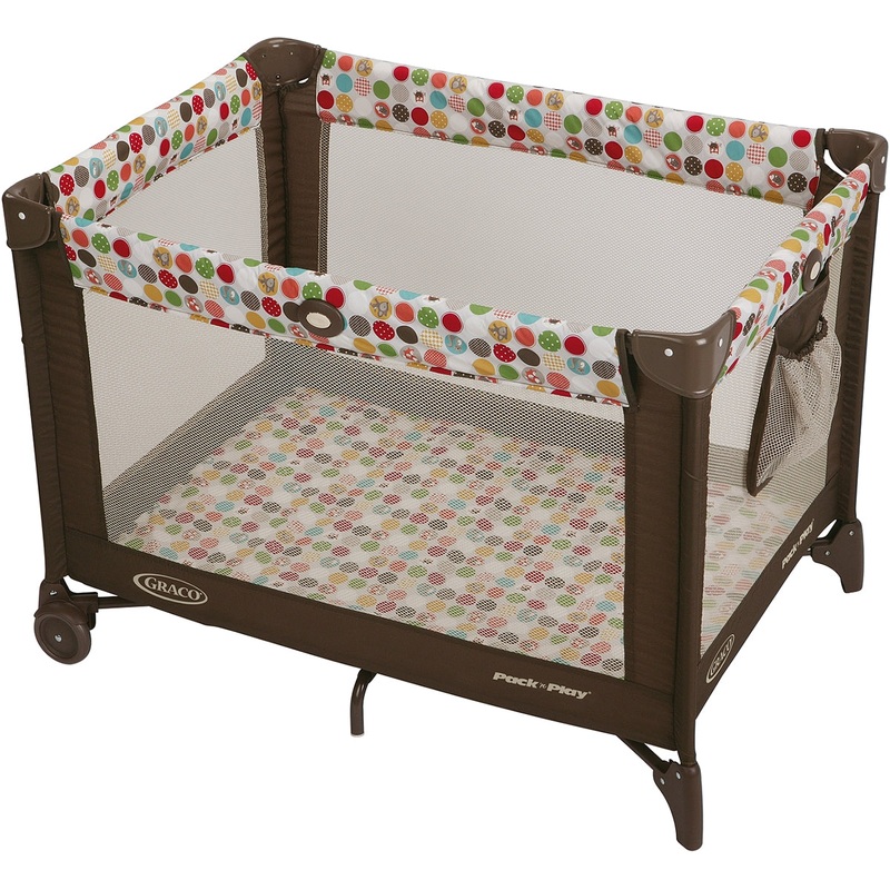 Graco Pack ‘n Play Playard with Automatic Folding Feet – Animal Friends