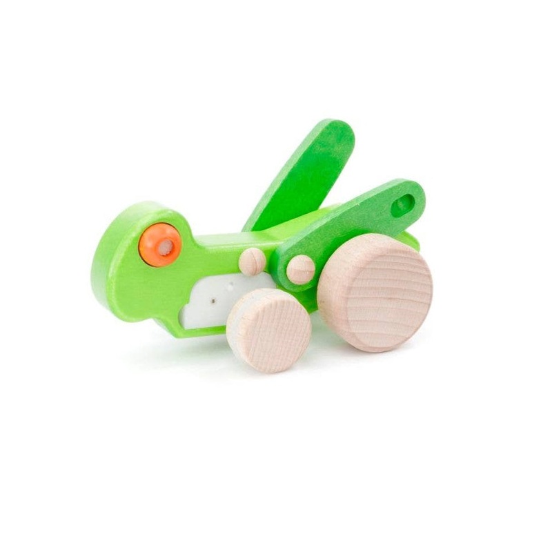 Wooden Pull-back Insect Cicada