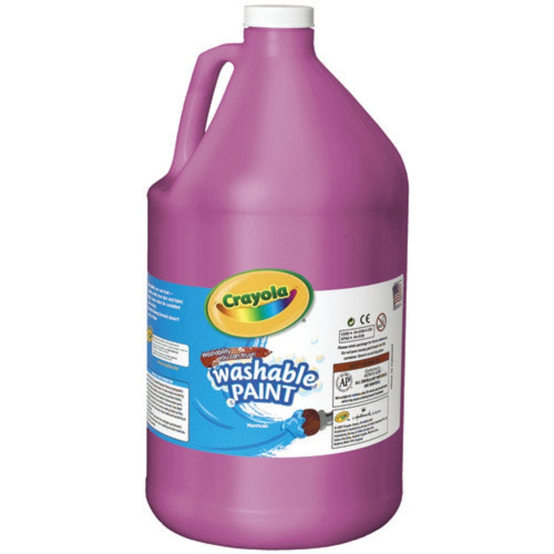 Crayola Washable Paint, Gallon, Magenta