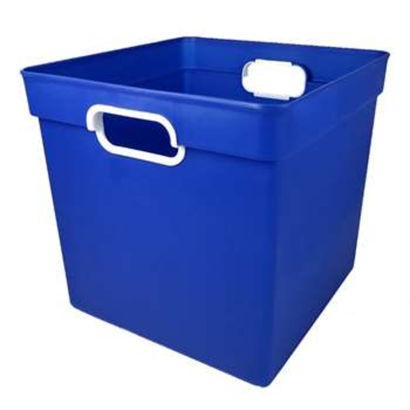 Cube Bin Blue