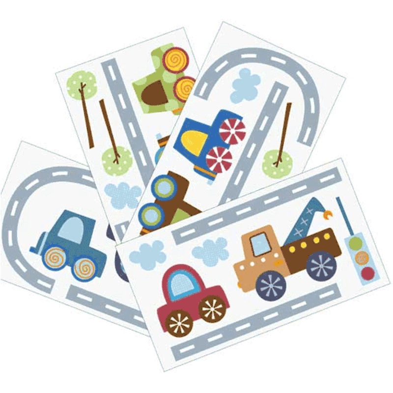 Lambs & Ivy Little Traveler Wall Appliques