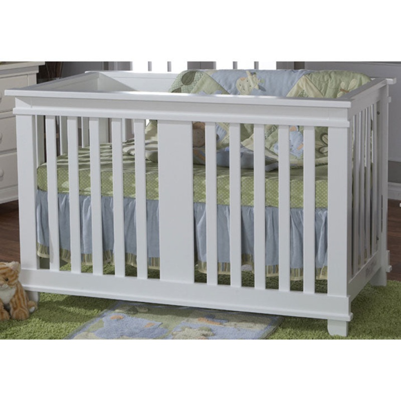 Pali Lucca Forever Crib in White