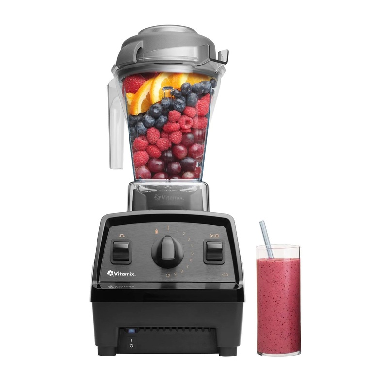 1400W 10-Speed Countertop Blender- Black