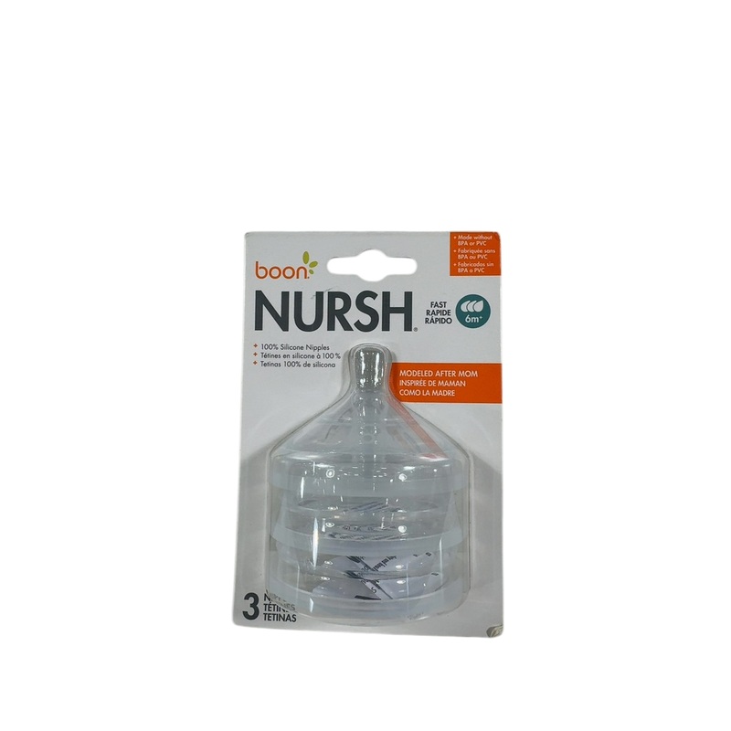 Boon Nursh Nipples, 3 Pack