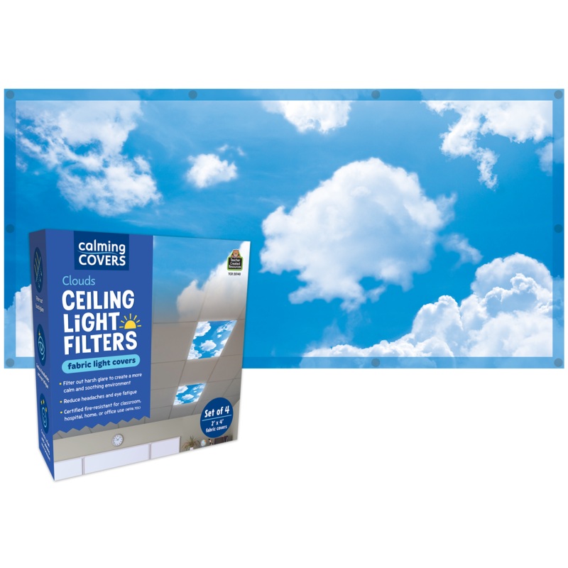 Clouds Calming Covers Ceiling Light Filters