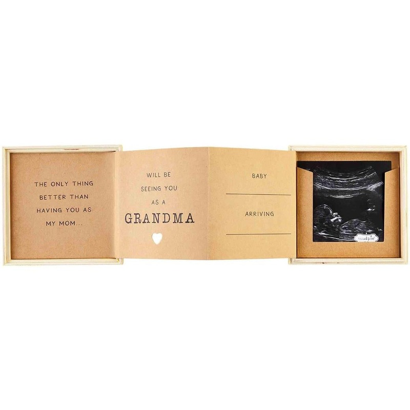 Mud Pie Grandma Announcement Gift Box