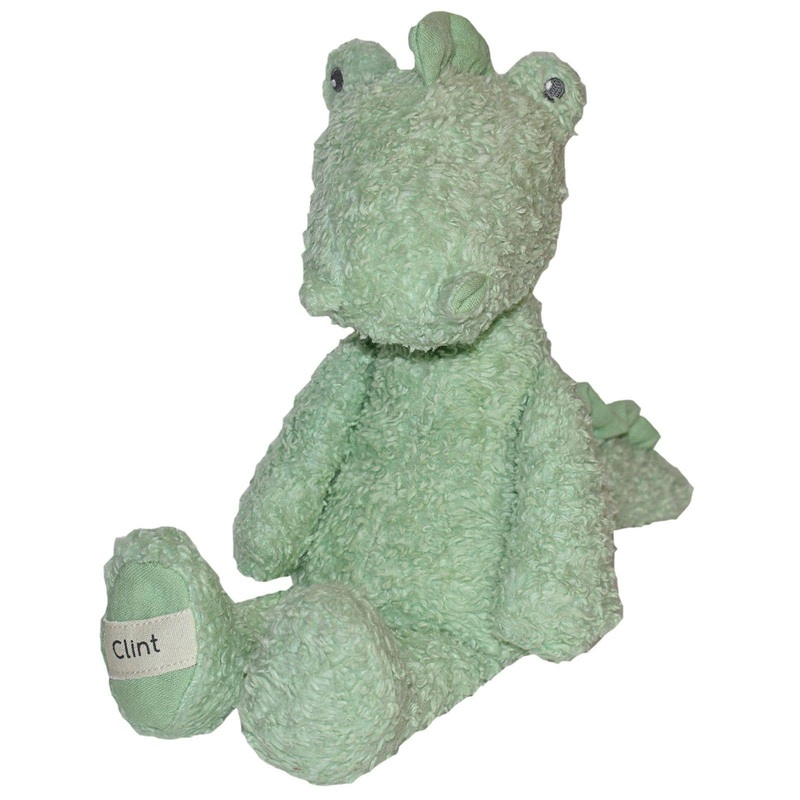 Organic Cotton Plush Toy – Clint the Crocodile