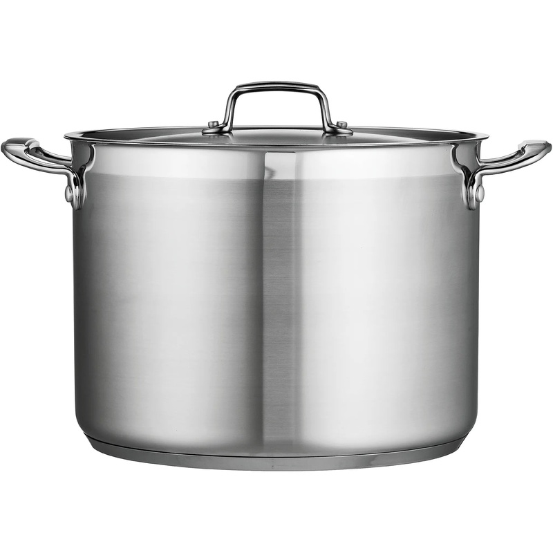 Tramontina Gourmet Induction 16 Qt. Covered Stock Pot