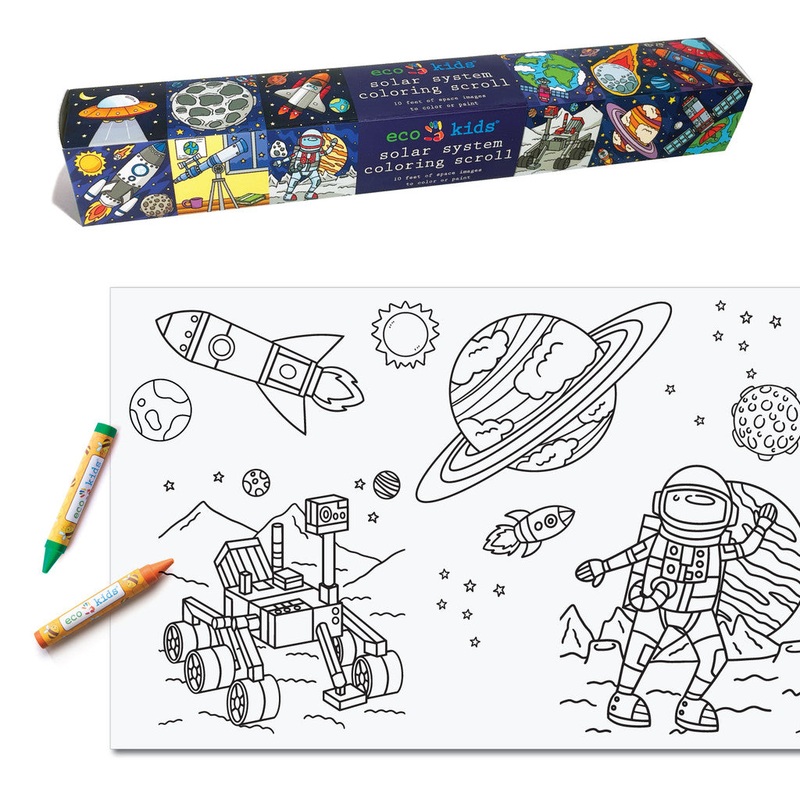 Coloring Scroll – Solar System