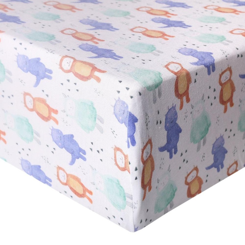 Copper Pearl Premium Knit Fitted Crib Sheet | Max