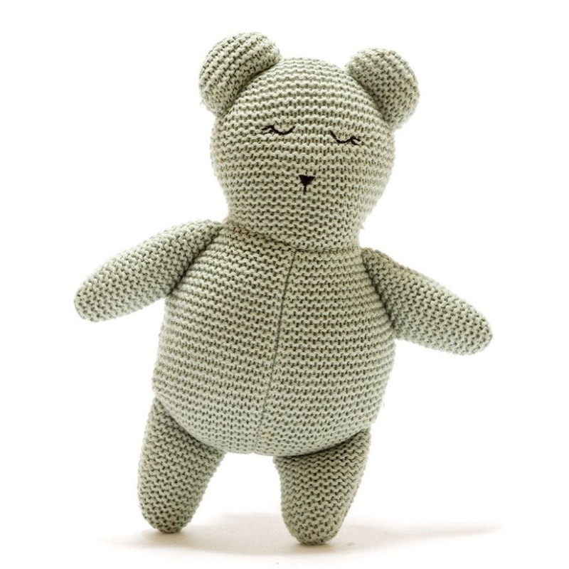 Isla the Organic Teddy Bear – Teal