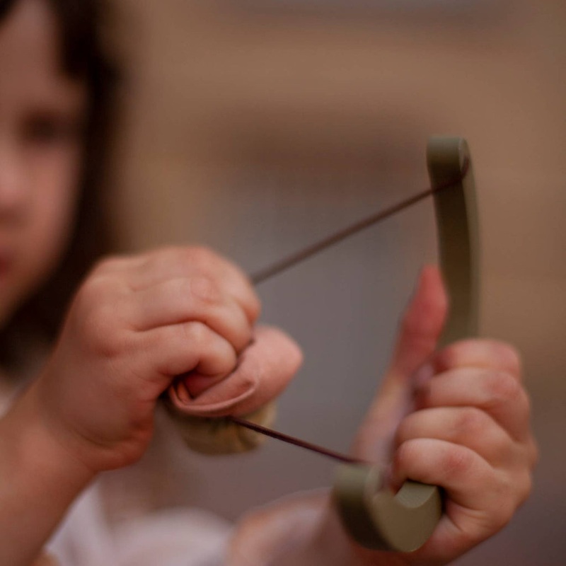 Wooden Piu-piu-piu Slingshot U-Shaped