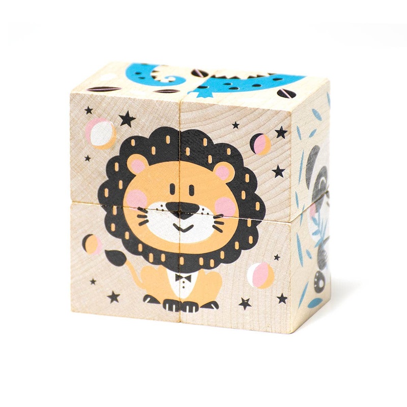 Animals Wooden Puzzle Blocks