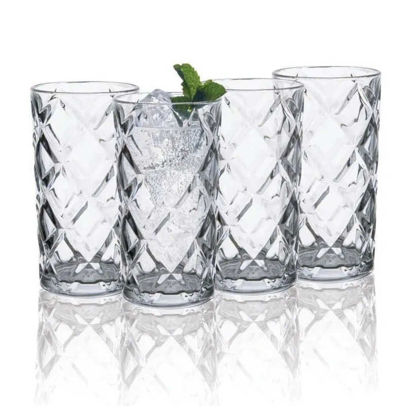 Ansley Set of 4 Highball Glasses