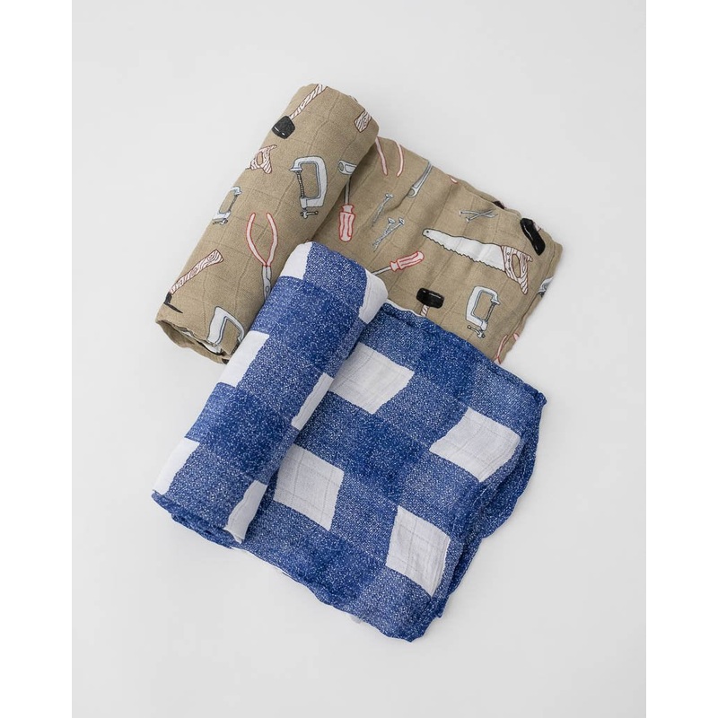 Little Unicorn Deluxe Muslin Swaddle Blanket Set – Work Bench