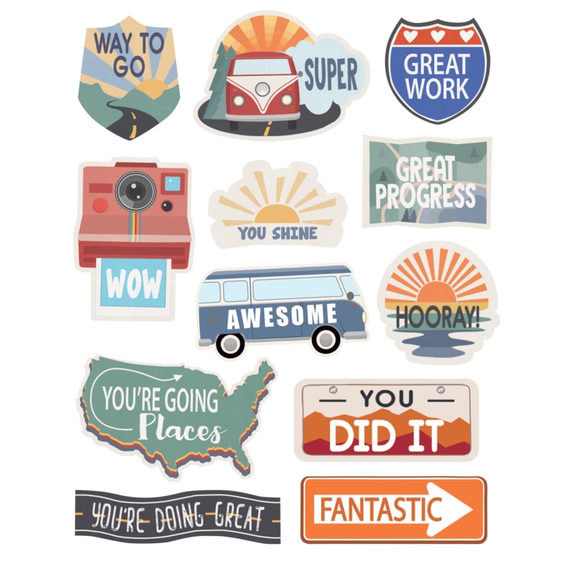 Moving Mountains Road Trip Stickers