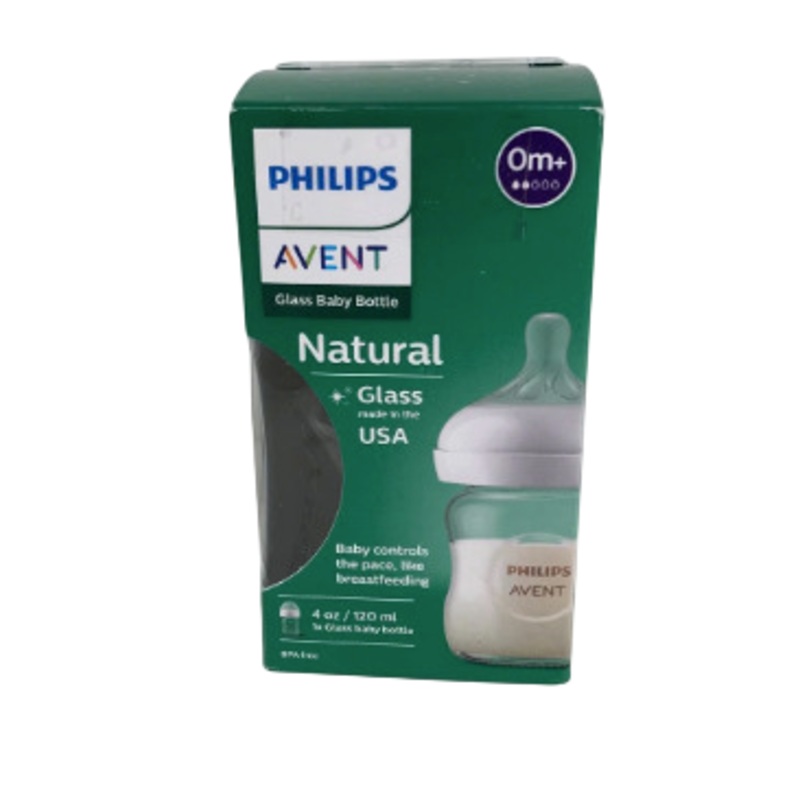 Philips Avent Natural Glass 4 Oz Bottle