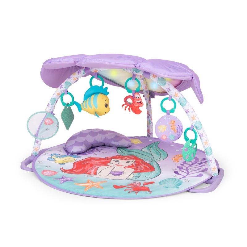 Bright Starts The Little Mermaid Twinkle Trove Light-Up Musical Baby Activity Gym