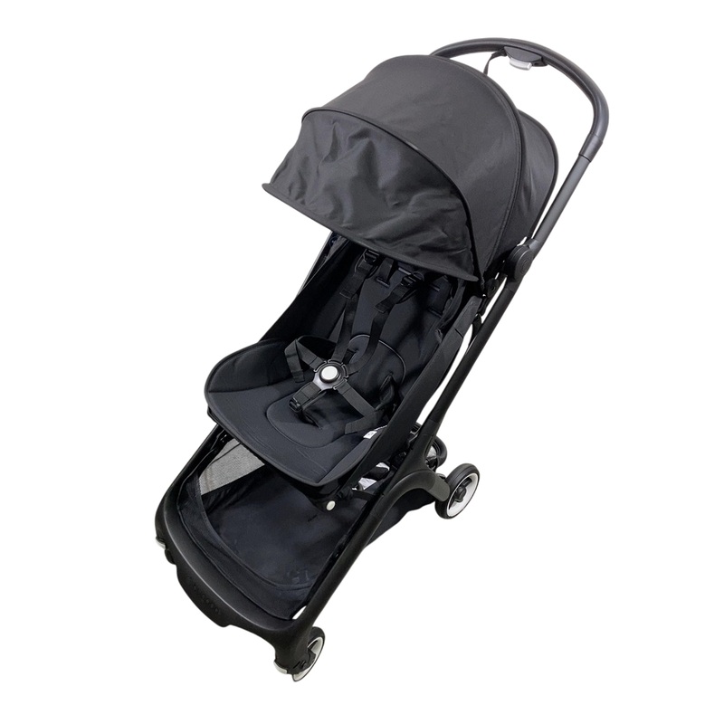 Bugaboo Butterfly Stroller, 2023, Black, Midnight Black, Midnight Black