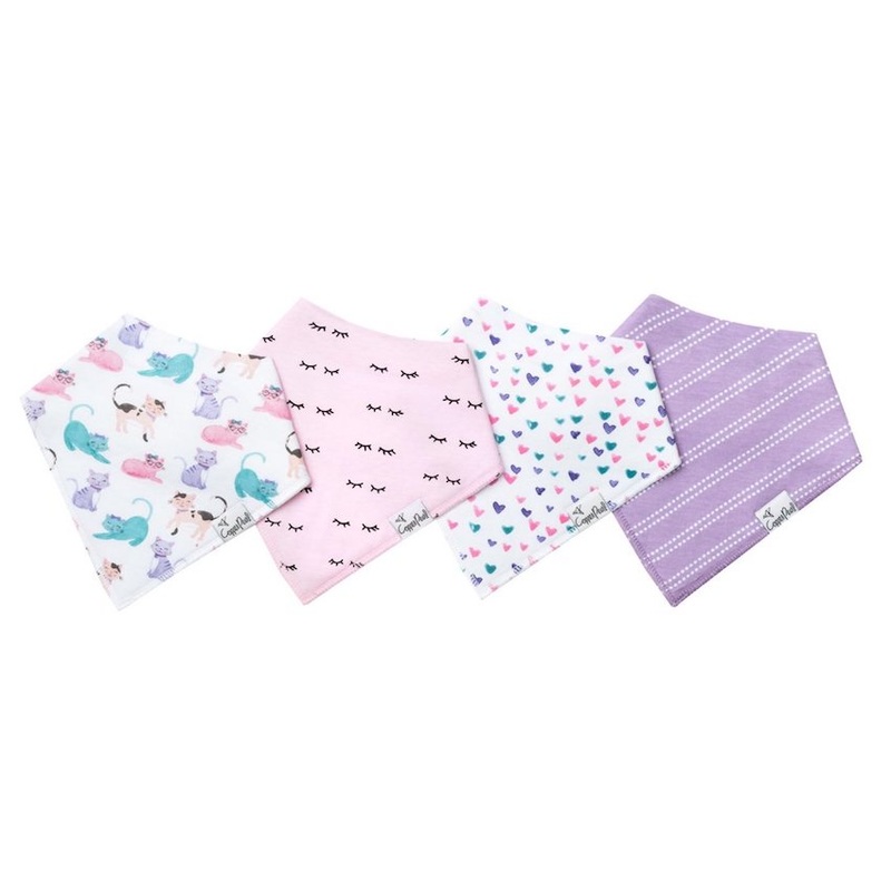Copper Pearl Sassy Bandana Bib Set