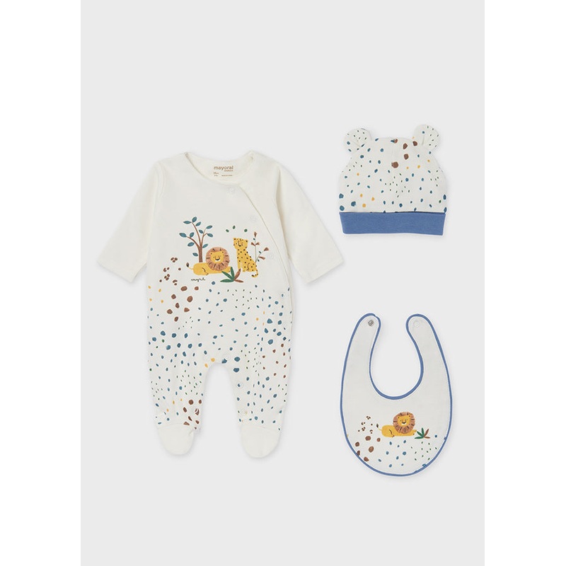 MAYORAL 3PCS BLUE GIFT SET