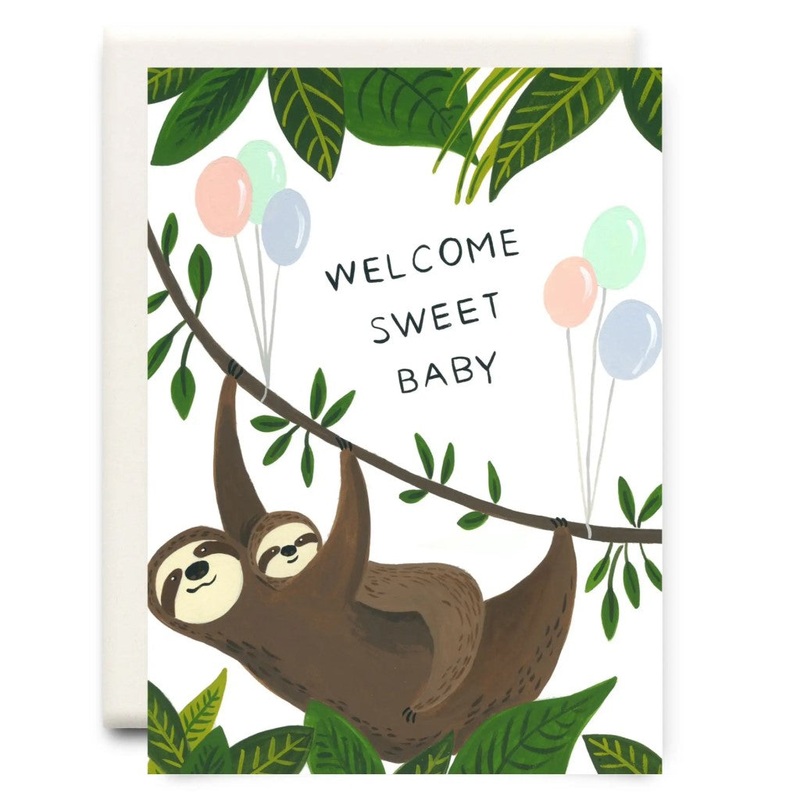 Welcome Sweet Baby Card