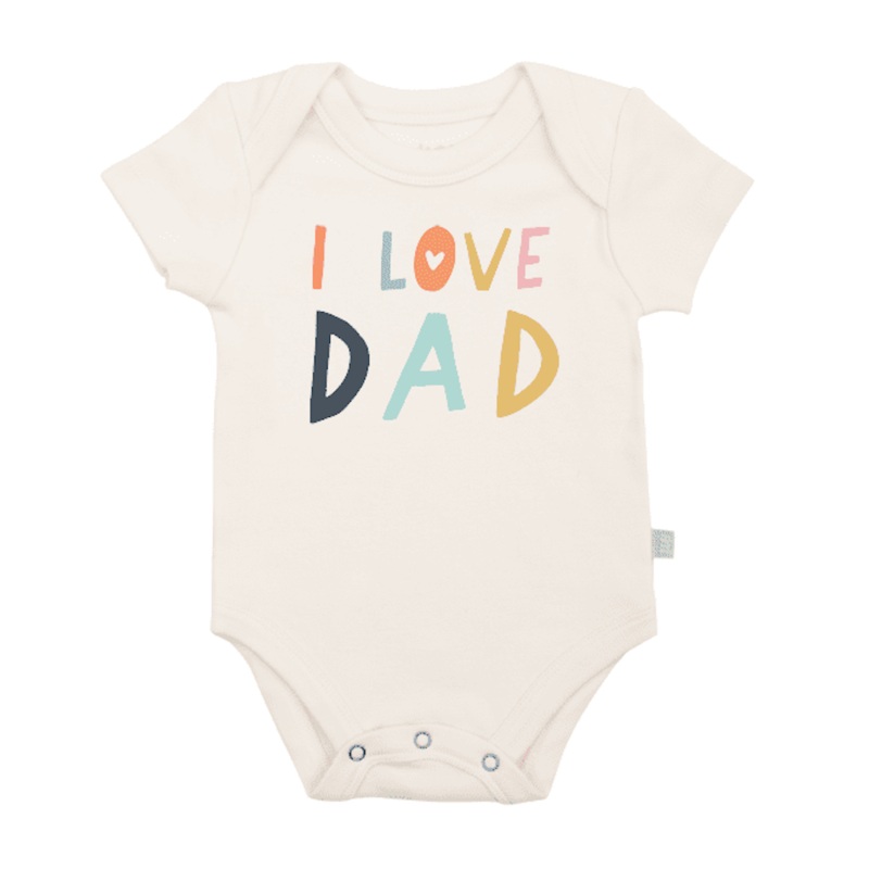 Finn & Emma I Love Dad Bodysuit – 3-6 Months