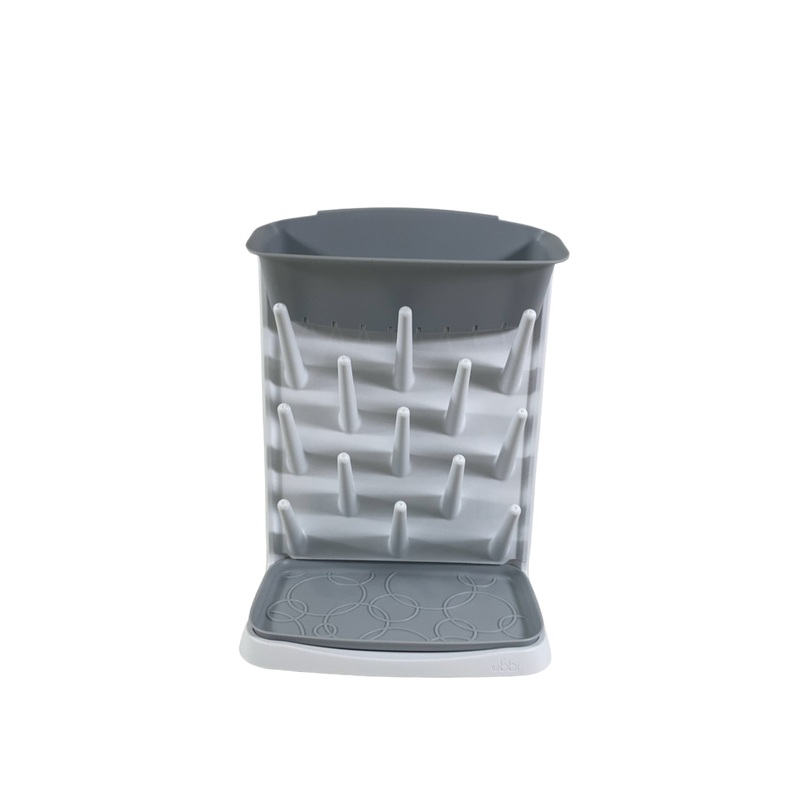 Ubbi Vertical Bottle Drying Rack, Gray