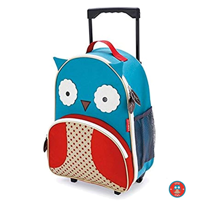Zoo Kids Rolling Luggage Otis – Owl