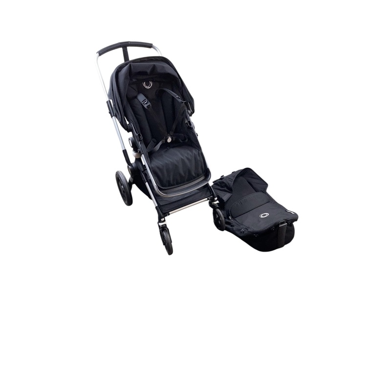 Bugaboo Lynx Stroller, Aluminum, Black