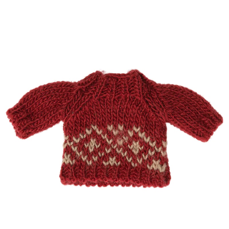 MAILEG KNITTED SWEATER, MUM MOUSE