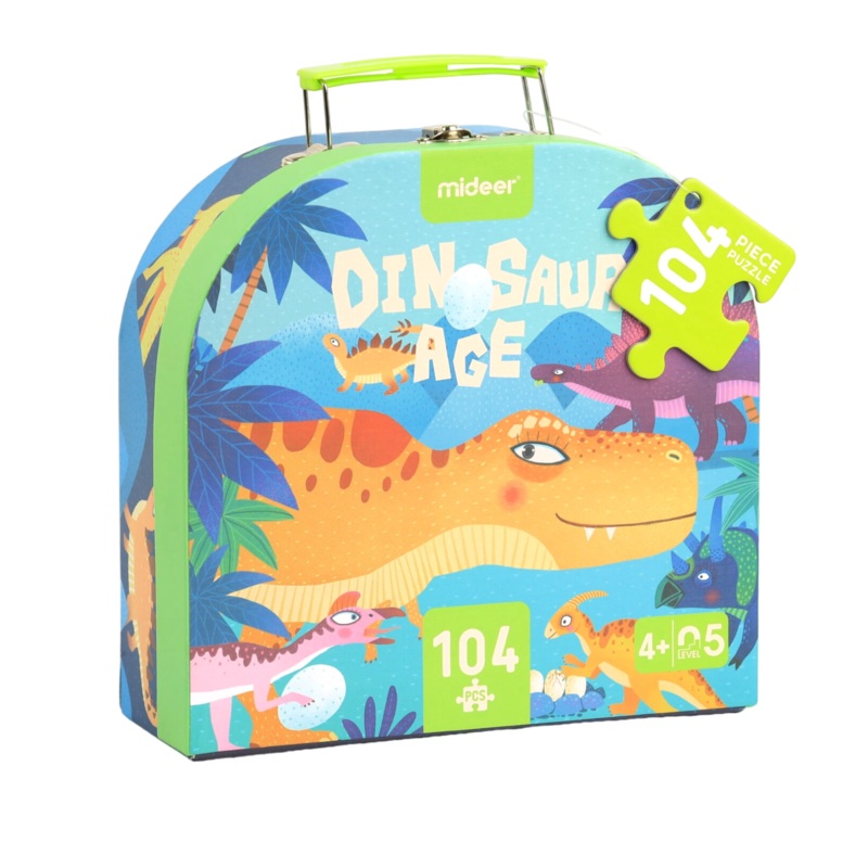 Mideer – Gift Box Puzzle | Dinosaur Age