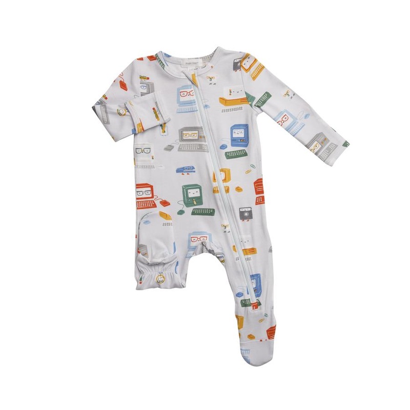 Angel Dear Baby Computer Zipper Footie – Newborn
