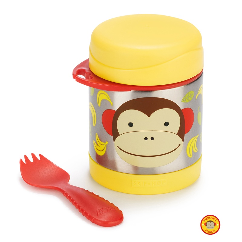 Zoo Insulated Food Jar Marshall – Monkey