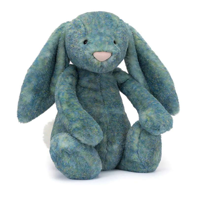 JELLYCAT 25TH YEAR EDITION BASHFUL BUNNY AZURE ORIGINAL