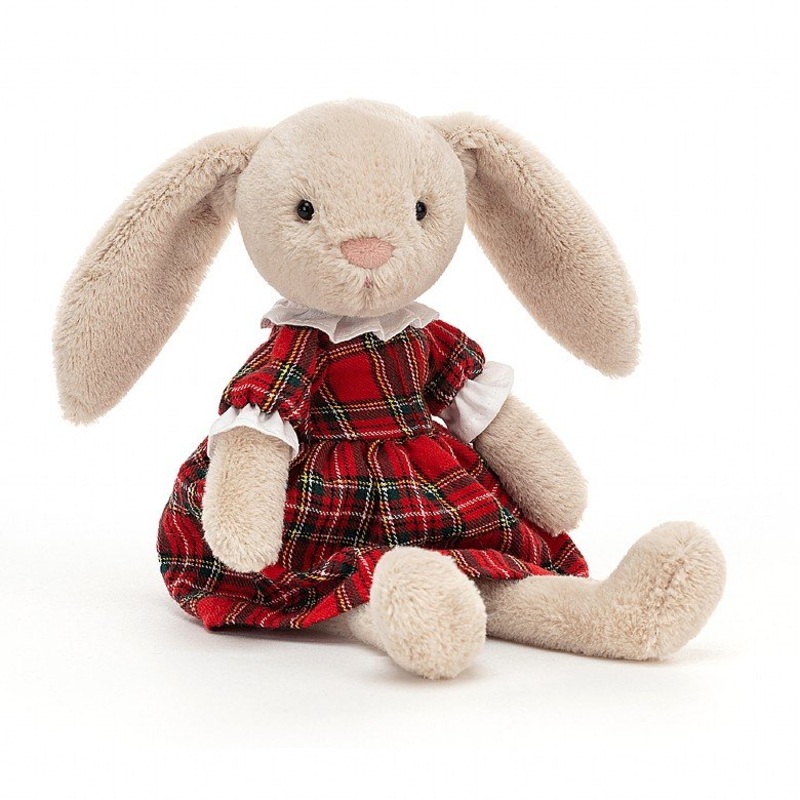 Lottie Tartan Bunny Plush
